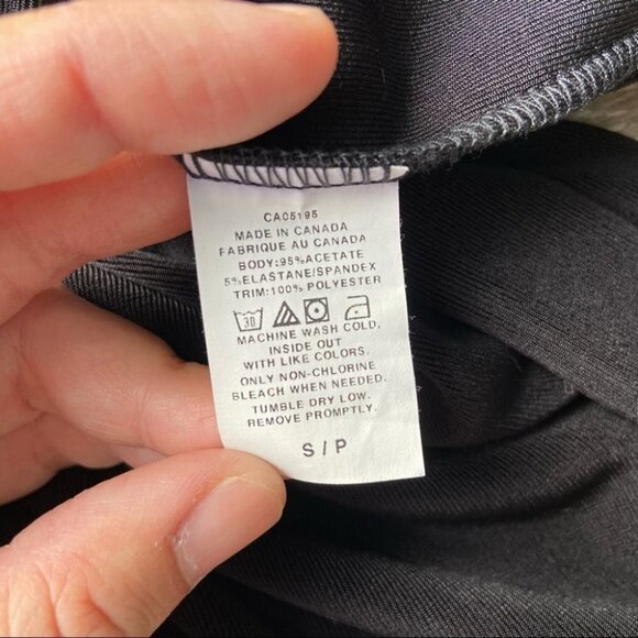 Vintage Picadilly Crepe Straight Leg Pull On Pants - Picture 10 of 12